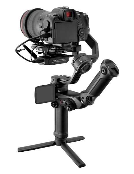 Gimbal con camara de video hdr utilizado para la realizacion de videos inmobiliarios